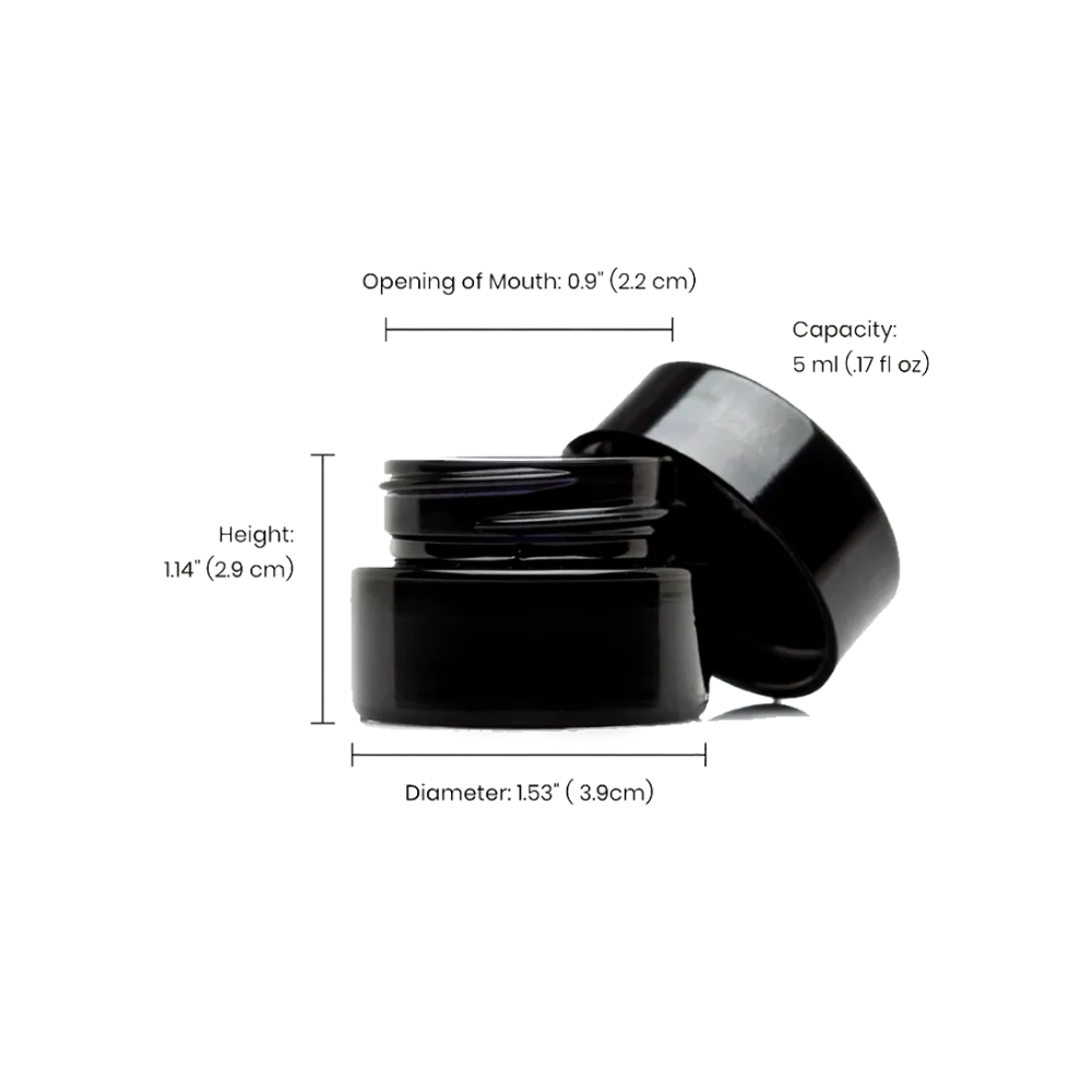 UV Glass Jar 5ml