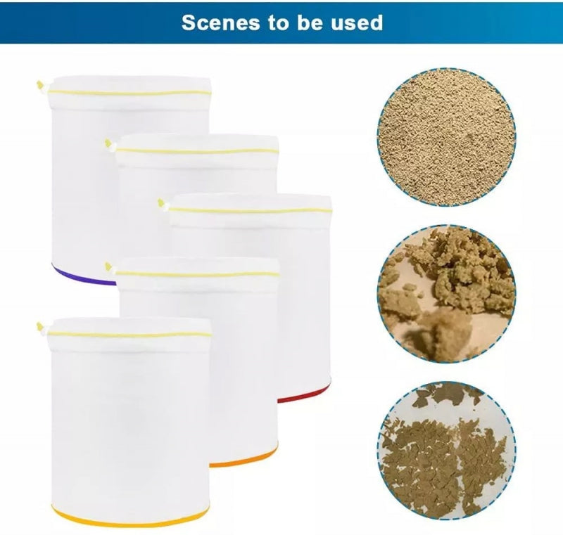 Bubble Bags - All Mesh - Set 5x 80L / 40L